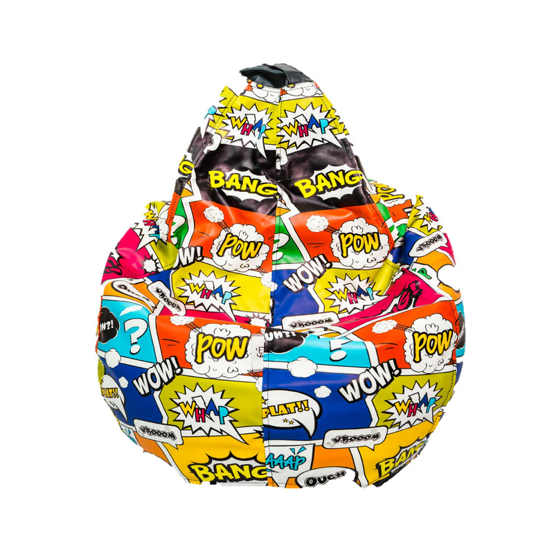 Watiaa Bean Bag (Leatherette) Kids Printed - Bow Pow